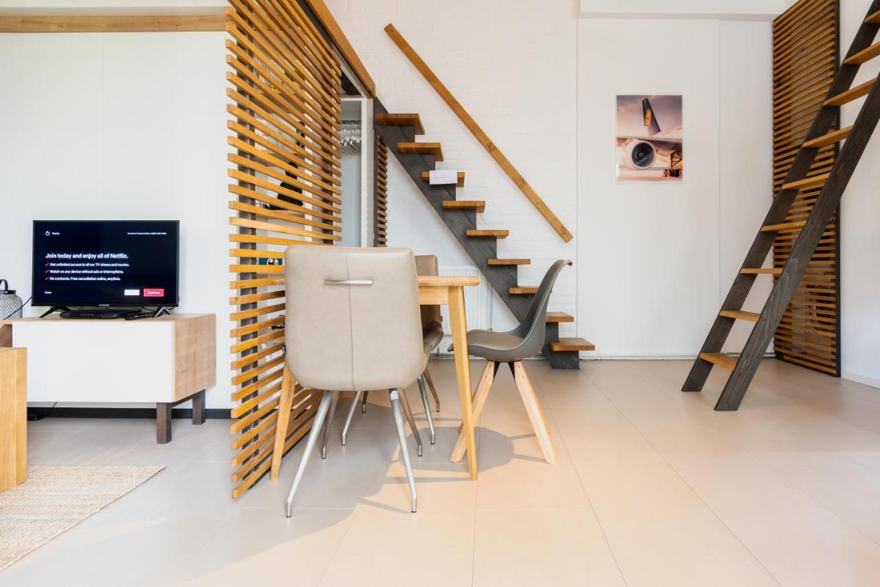 Homebydoni - Kueche I Terrasse I 500 Mbits Wifi I Design Loft Nahe Rmcc & Staatstheater Βιζμπάντεν Εξωτερικό φωτογραφία